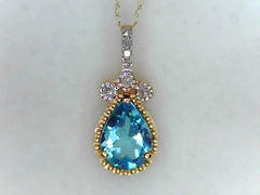 Colored Stone Pendant
