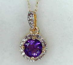 Colored Stone Pendant