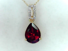Colored Stone Pendant