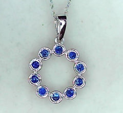 Colored Stone Pendant