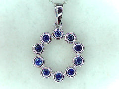 Colored Stone Pendant