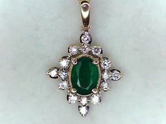 Colored Stone Pendant