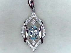 Colored Stone Pendant