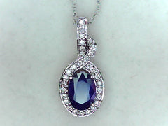 Colored Stone Pendant