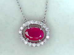 Colored Stone Pendant