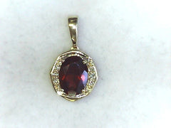 Colored Stone Pendant