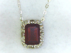 Colored Stone Pendant