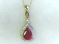 Colored Stone Pendant