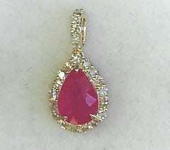 Colored Stone Pendant