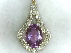 Colored Stone Pendant