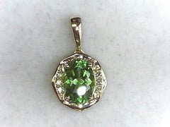 Colored Stone Pendant