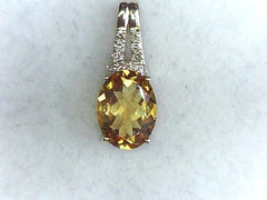 Colored Stone Pendant