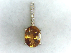 Colored Stone Pendant