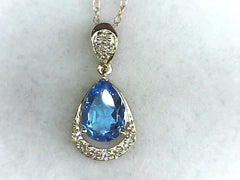 Colored Stone Pendant