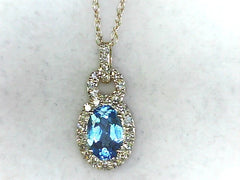 Colored Stone Pendant