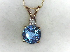 Colored Stone Pendant