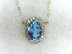 Colored Stone Pendant