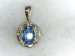 Colored Stone Pendant