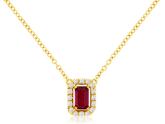 Colored Stone Pendant