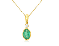 Colored Stone Pendant