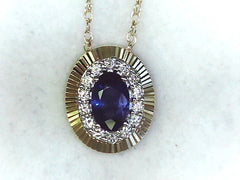 Colored Stone Pendant
