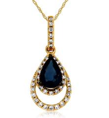 Colored Stone Pendant