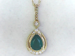 Colored Stone Pendant