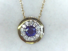 Colored Stone Pendant