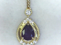 Colored Stone Pendant