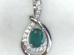Colored Stone Pendant