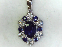 Colored Stone Pendant