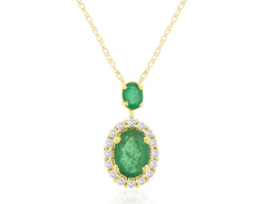 Colored Stone Pendant