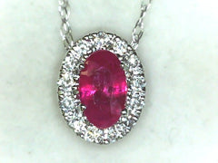 Colored Stone Pendant