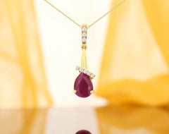 Colored Stone Pendant