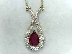 Colored Stone Pendant