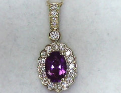 Colored Stone Pendant