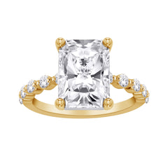 Lab Diamond Engagement Ring