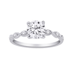 Lab Diamond Engagement Ring