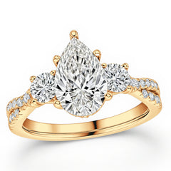 Lab Diamond Engagement Ring