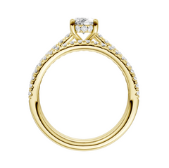 Lab Diamond Wedding Set