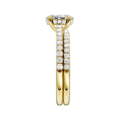 Lab Diamond Wedding Set