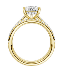 Lab Diamond Wedding Set