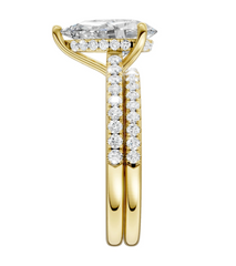 Lab Diamond Wedding Set