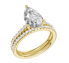 Lab Diamond Wedding Set