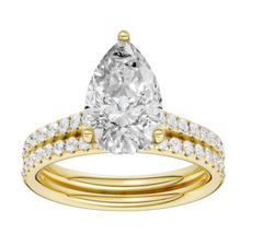 Lab Diamond Wedding Set