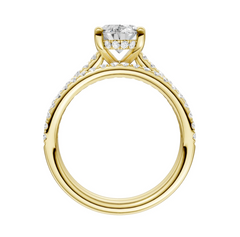 Lab Diamond Wedding Set