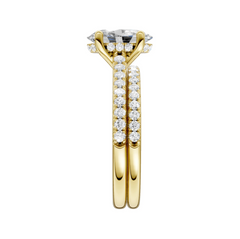 Lab Diamond Wedding Set