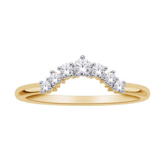 Lab Diamond Wedding Band