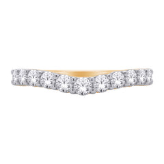 Lab Diamond Wedding Band