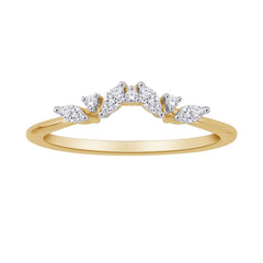 Lab Diamond Wedding Band